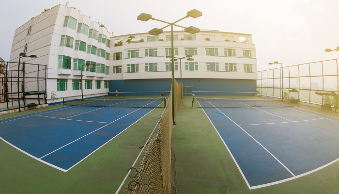 Dịch vụ sân tennis trong nhà